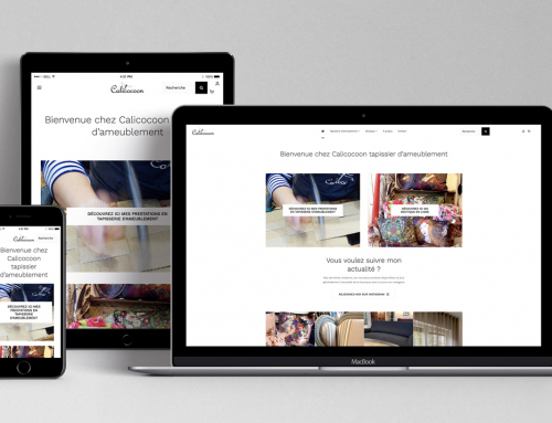 Création site web vitrine et boutique en ligne Calicocoon