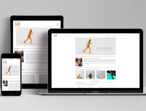 Création site web vitrine artiste
