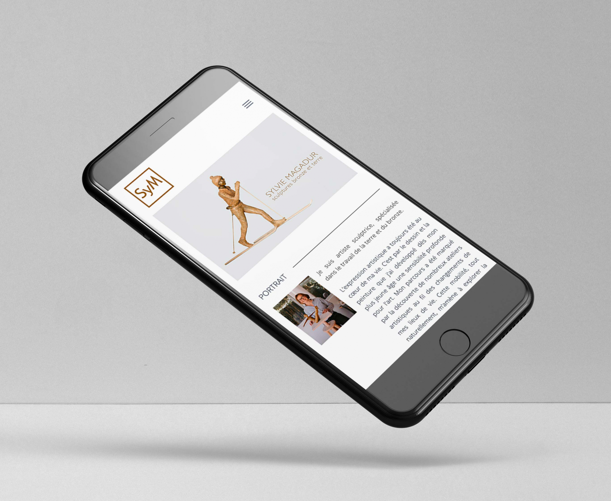 création site web artiste